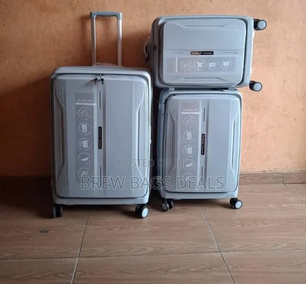 Original Bubule Travel Choice 3set Front Zip Unbreakable Bag. · Photo 1
