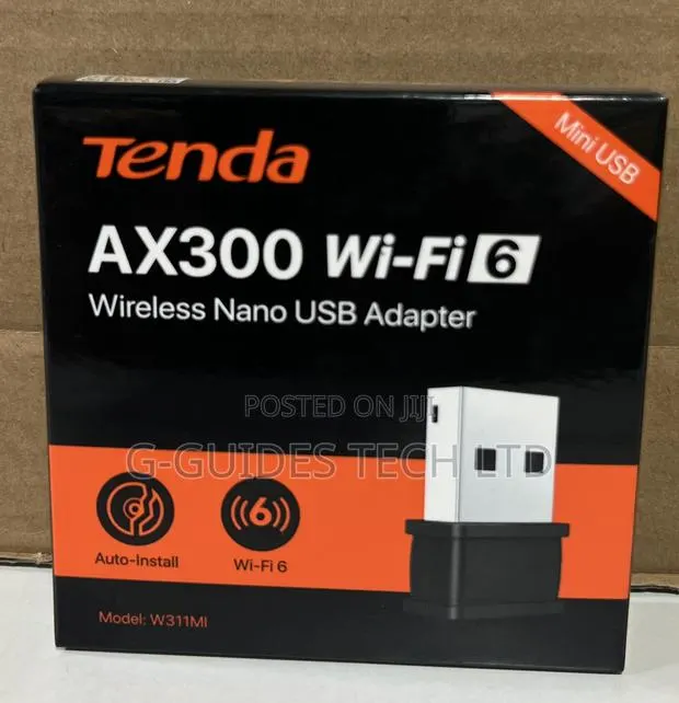 Tenda Ax300 Wi-fi 6 Usb Wireless Adapter · Photo 3