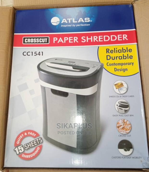 Atlas Paper Shredder 15 Sheets · Photo 1