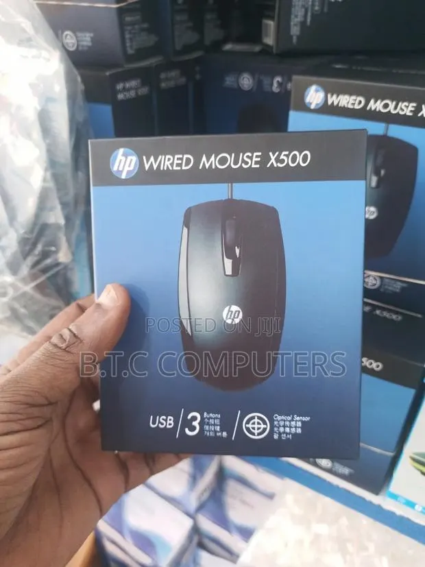 Wired Hp Mouse X500 · Photo 1