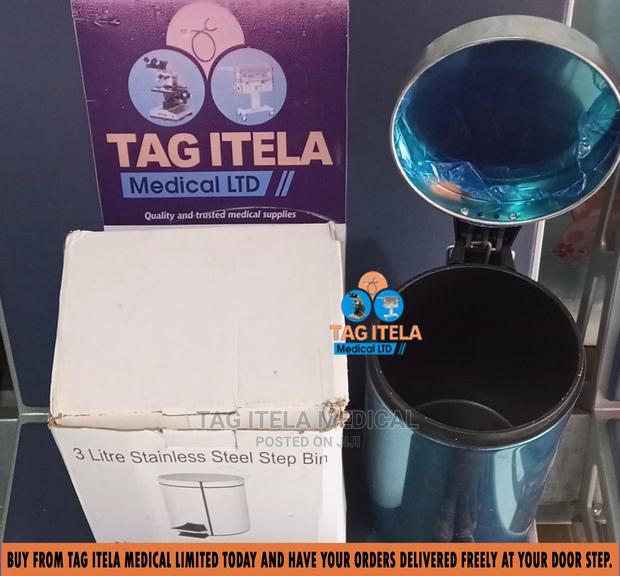 Pedal Dustbin (3ltrs Stainless Steel) · Photo 1