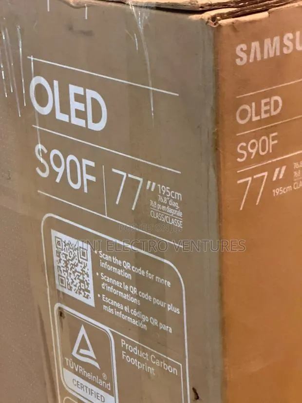 The All New Samsung 77” Oled S90f · Photo 1