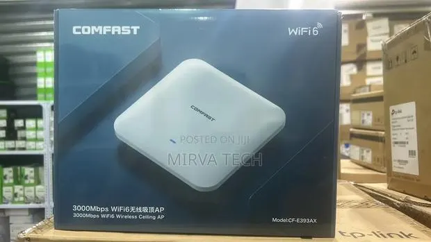WiFi 6 Wireless Ceiling Access Point 3000Mbps · Photo 1