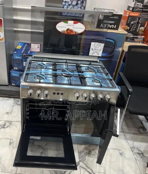 High Quality Mideatech Auto Rotisserie 5 Gas Oven Cooker(Gray) · Photo 1