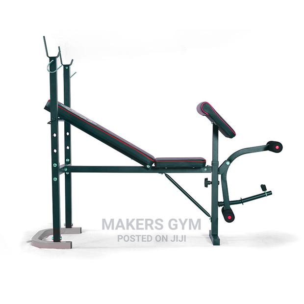Weights Bench With Built Rack · Photo 2