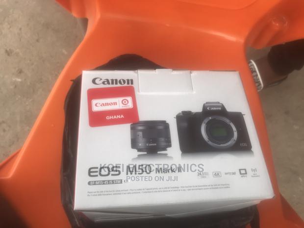 Affordable Canon EOS M50 Mark II Mirrorless Camera (Black) · Photo 1