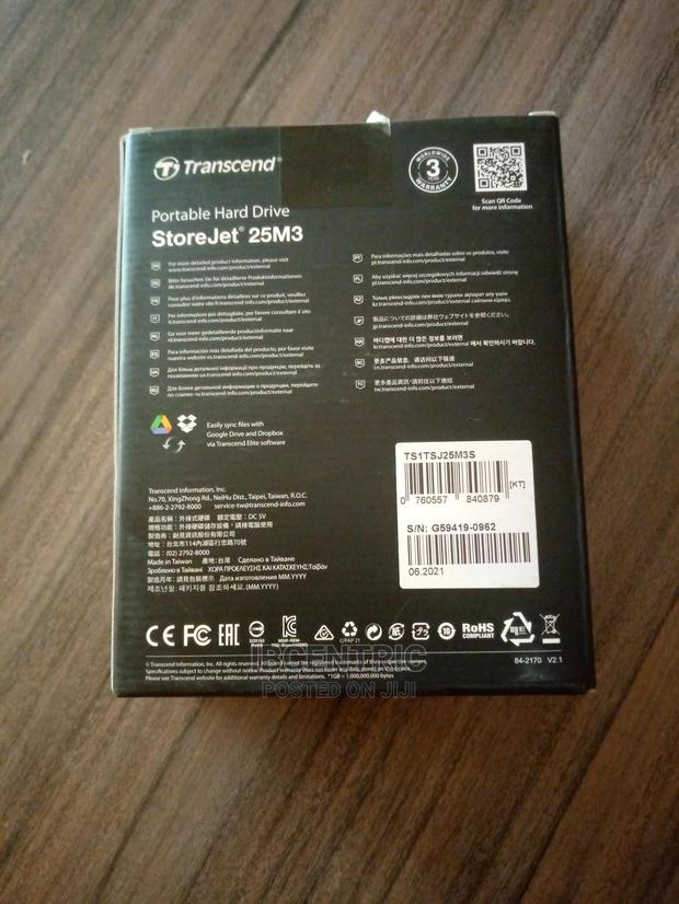 Transcend USB 3.1 Gen 1 Portable Hard Drive 1TB · Photo 5