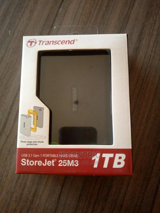 Transcend USB 3.1 Gen 1 Portable Hard Drive 1TB · Photo 1