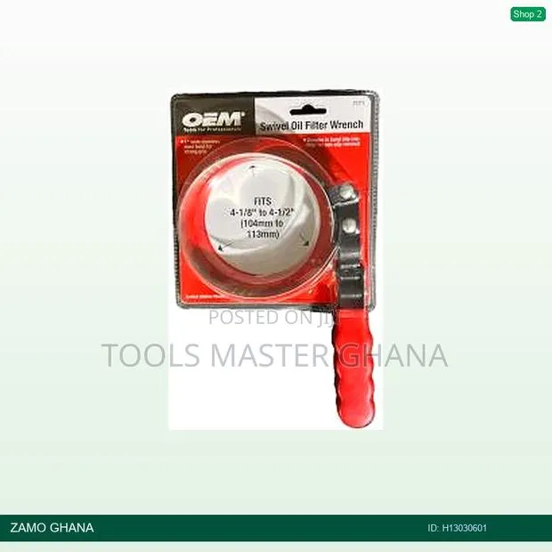 Oil Filter Wrench Heavy Duty - H · Photo 1