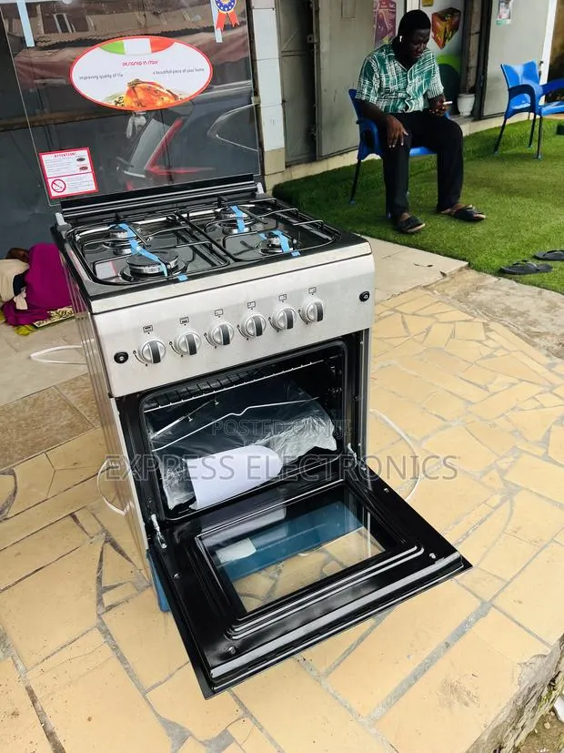 Shop the New New Line Gas 4burner 60/60 Cooker Oven Rotisserie · Photo 1