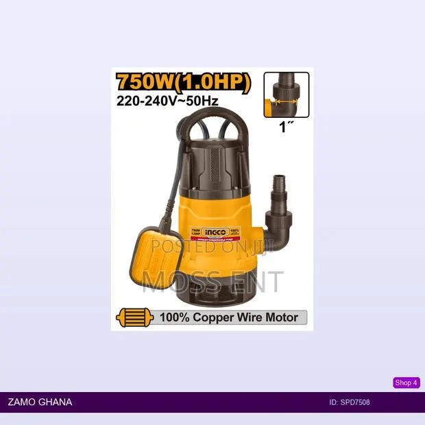 Sewage Submersible - Spd7508 · Photo 1