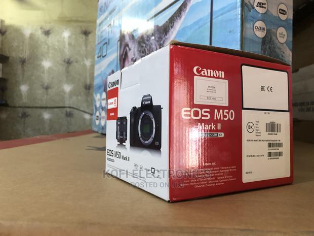 Latest Canon EOS M50 Mark II Mirrorless Camera (Black) · Photo 1