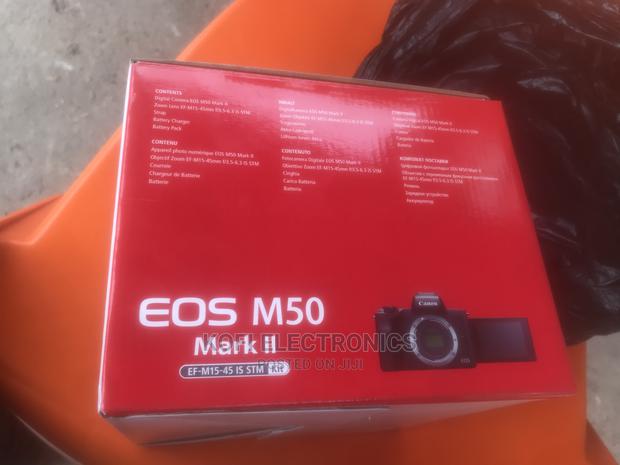 Original Canon EOS M50 Mark II Mirrorless Camera (Black) · Photo 1