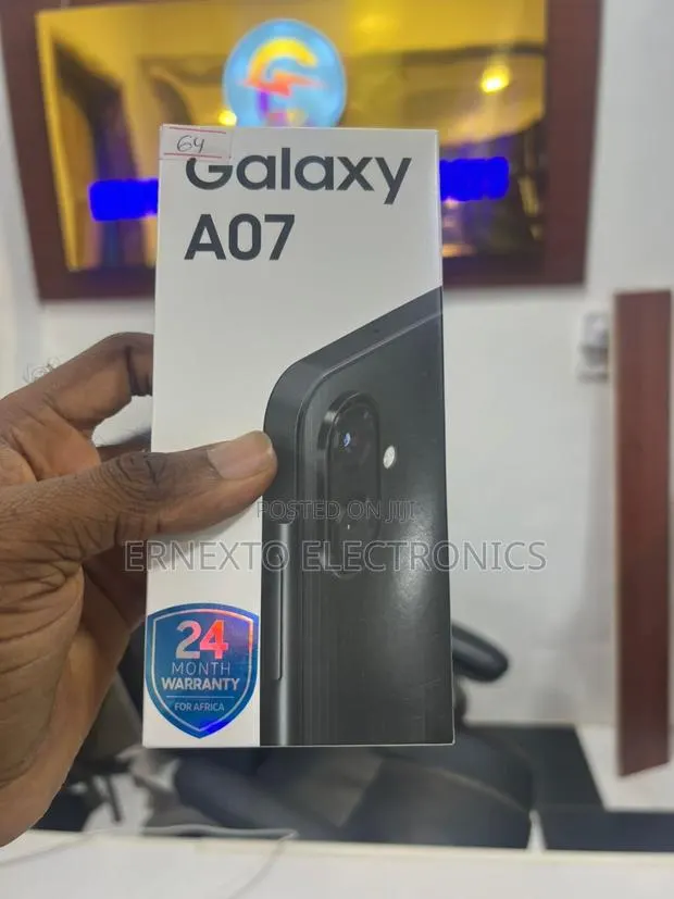 New Samsung Galaxy A07 128 GB Black · Photo 1