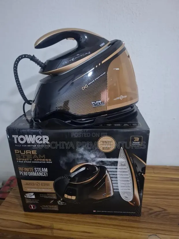 Tower Powerful Gen. Steam Iron (One Temperature for All) 3000w/Uk · Photo 1