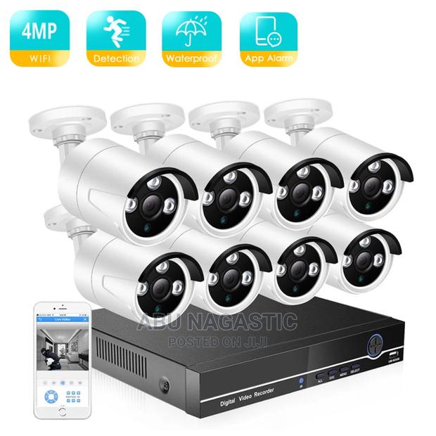 Kit Nvr 8 Channels Ip Wireless Cctv Camera · Photo 1