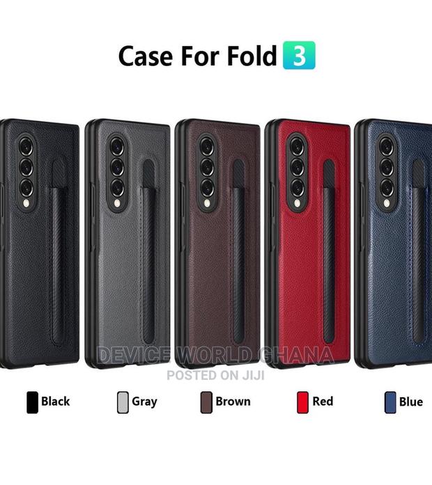 Saffiano Leather Protective Case Available 4 Samsung Zfold 3 · Photo 7