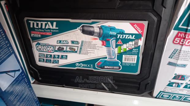 Total Lithium-Ion Impact Cordless Drill 20V+ 2 Batteries · Photo 2
