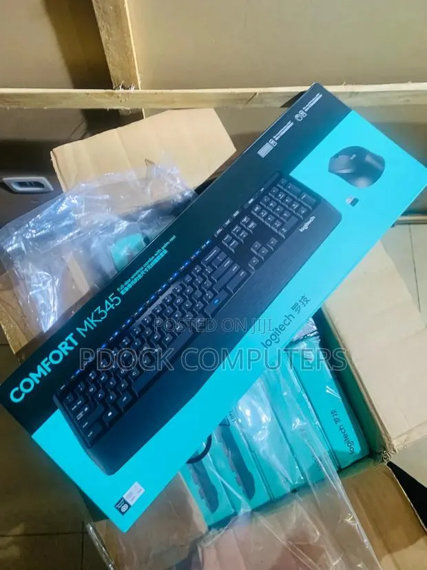 Logitech MK345 Comfort Wireless Keyboard and Mouse Combo · Photo 1