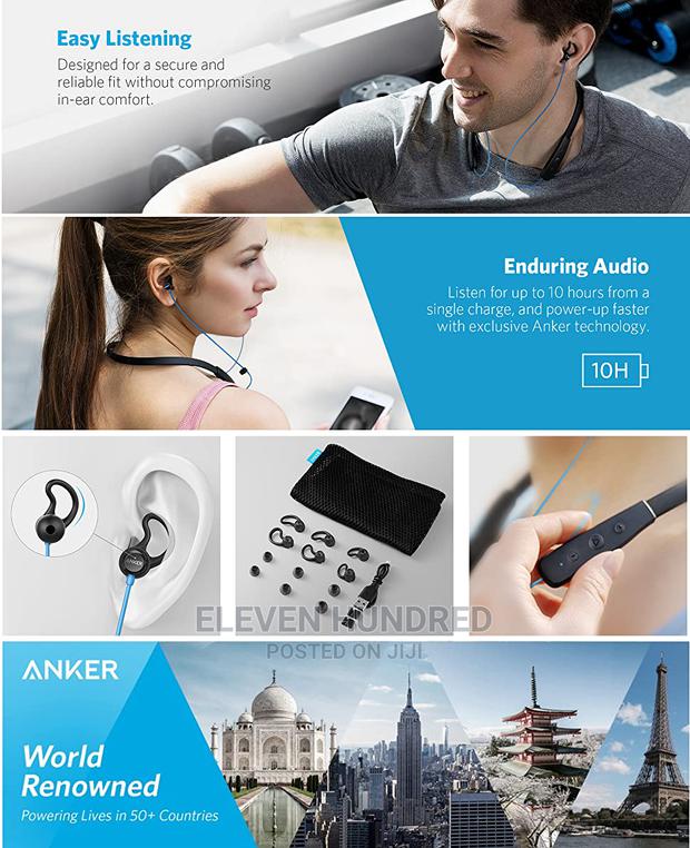 Anker Soundbuds Lite Bluetooth Earbuds With Neckband · Photo 3