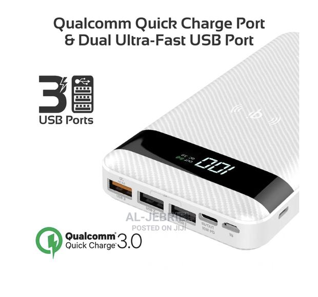 Promate Auratank-20 – 10W Qi Fast Wireless 20000mah · Photo 4