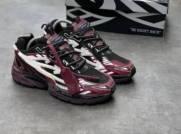 Off White Sneaker Wine and White · Photo 1