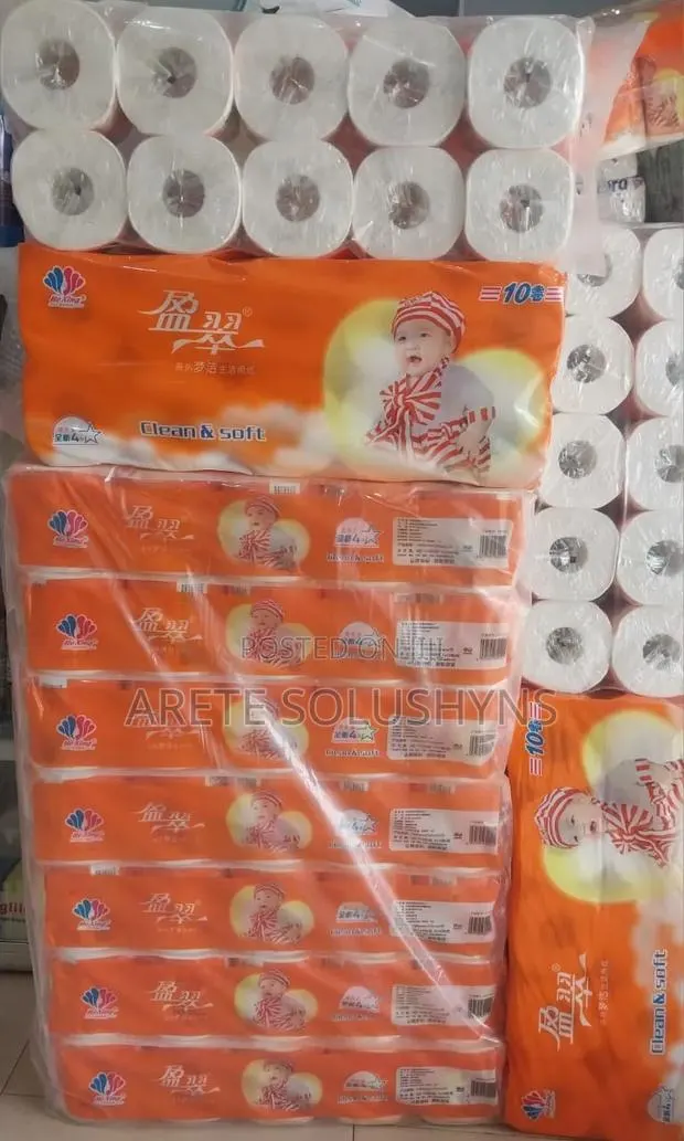 Baby Orange Toilet Tissue Roll 10rolls/7packs · Photo 1