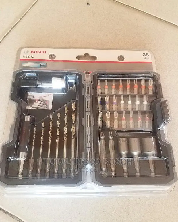 Bosch Screw Driver and Drill Bit Set · Photo 1