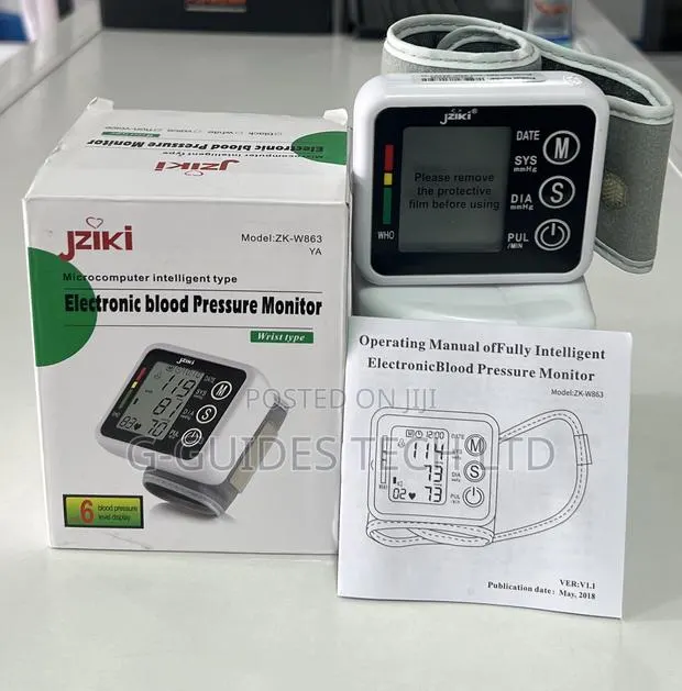 Jziki Electronic Wrist Blood Pressure Monitor Zk-W863ya · Photo 1