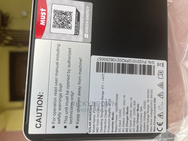12v 1kva MUST Hybrid Inverters · Photo 3