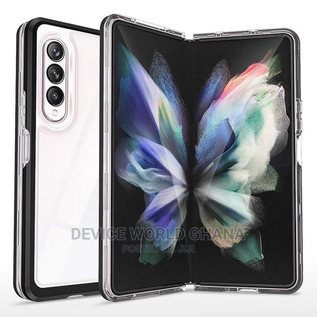 Blueo Trans. Hybrid Shockproof Case 4 Samsung Fold 3 Zflip3 · Photo 2