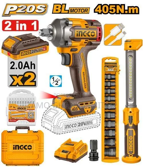 2 PCS Cordless Combo Kit - Cosli23056 · Photo 1
