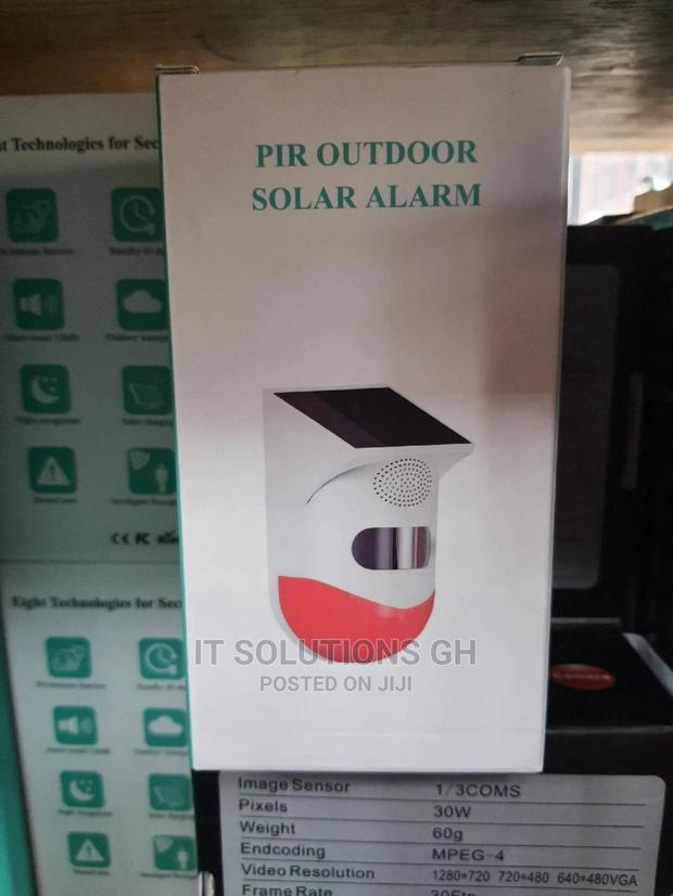 Solar Outdoor Siren · Photo 1