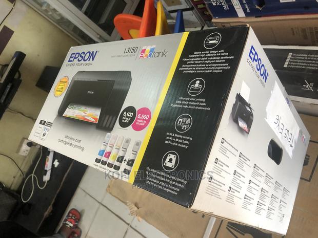 New Epson Ecotank L3150 Wi-Fi All-In-One Ink Tank Printer · Photo 1