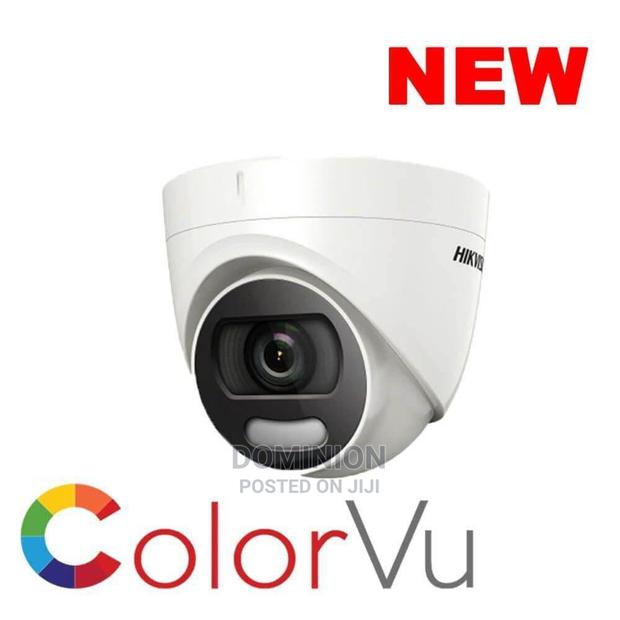 Hikvision Ds-2ce72hft-F28 2.8mm Colorvu 24/7 5mp Dome · Photo 1