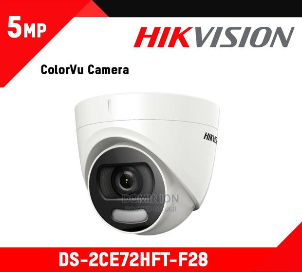 Hikvision Ds-2ce72hft-F28 2.8mm Colorvu 24/7 5mp Dome · Photo 2