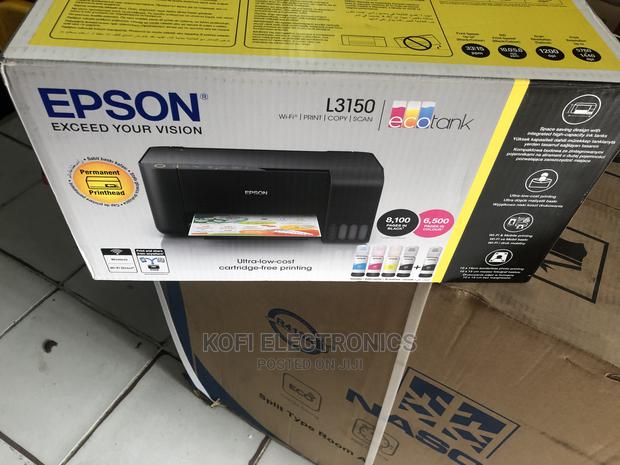 Epson Ecotank L3150 All-In-One Printer- Black · Photo 1