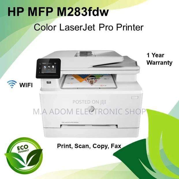 HP Laserjet Pro 283FDW MFP Color Printer · Photo 1