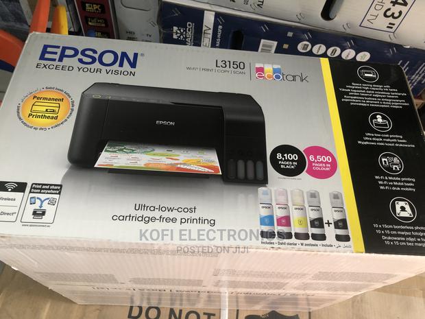 Durable Epson Ecotank L3150 Wifi All-In-One Ink Tank Printer · Photo 1