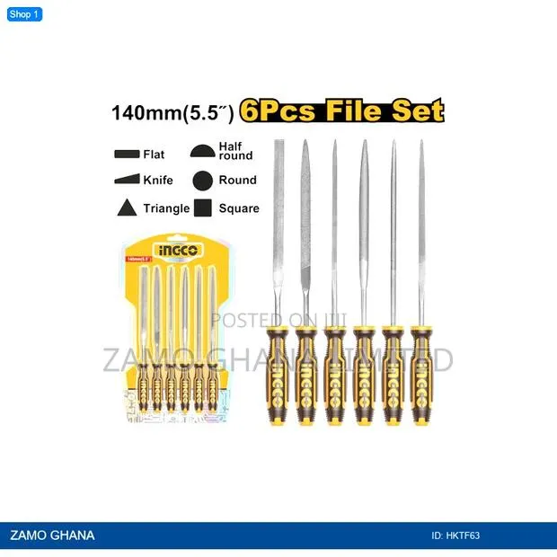6 PCS File - Hktf63 · Photo 1