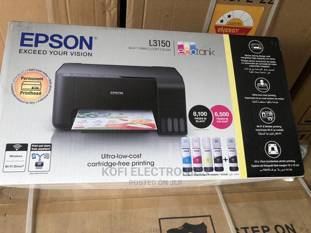 New in Box Epson Ecotank L3150 Wi-Fi All-In-One Ink Tank · Photo 1