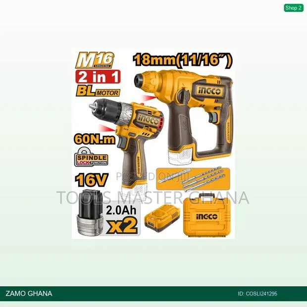 Cordless 2 PCS Combo - Cosli241295 · Photo 1