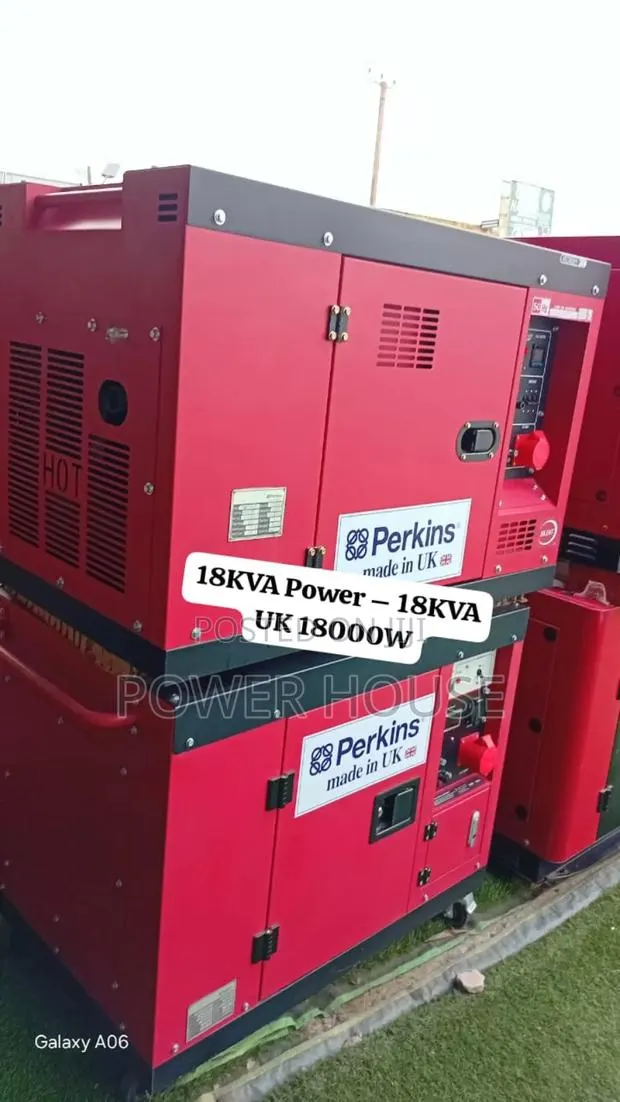 Premium Perkins 18kva Three Phase Diesel Generator Uk 18000w · Photo 1