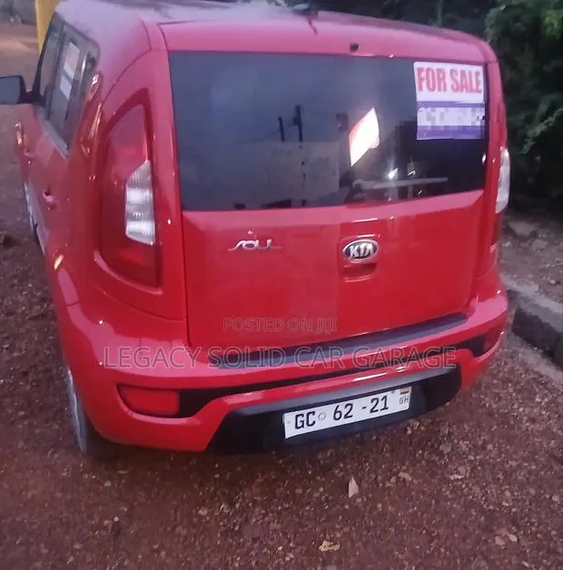 Kia Soul 2011 Red · Photo 1