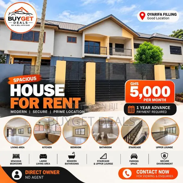 4bdrm House in Owusu Ansah for rent · Photo 1