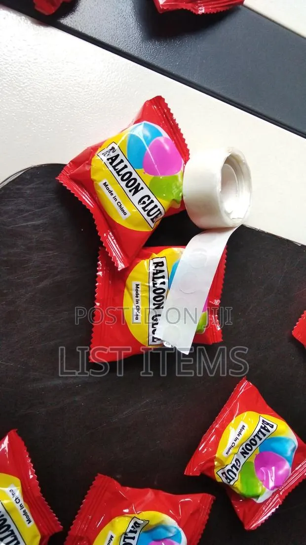 Balloon Glue Dots- 8cedis · Photo 1