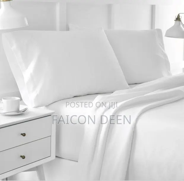 The Feel of Pure Original Cotton(2 Hotel Cotton Sheets,4 Pillow Cases · Photo 1