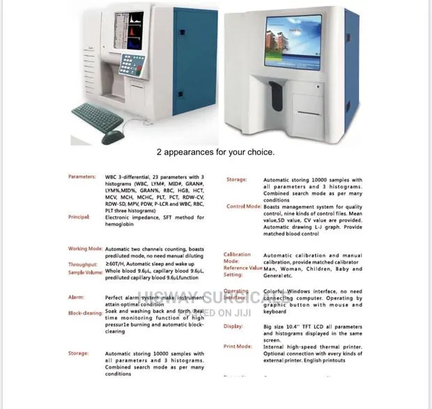 Hematology Analyzer 3 Part Bc10 · Photo 1