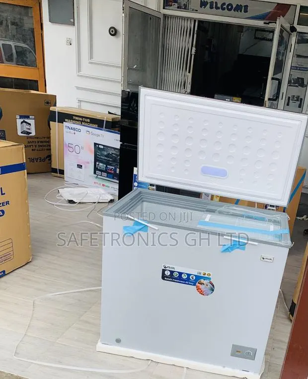 Shop Pearl Sliding Glass 200 Liters Singledoor Chestfreezer Grey · Photo 1