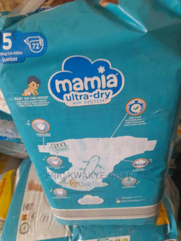 Mamia Diapers Size 3 Midi Nappies Jumbo Bag 98 PACK · Photo 3
